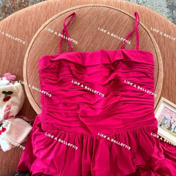 Reformation Lissa Dress - Cherry - Picture 9 of 15